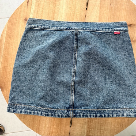 Levi’s Denim Wrap Skirt size 27 new without tags - Picture 3 of 7